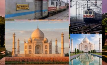 Taj mahal tour by gatimaan express