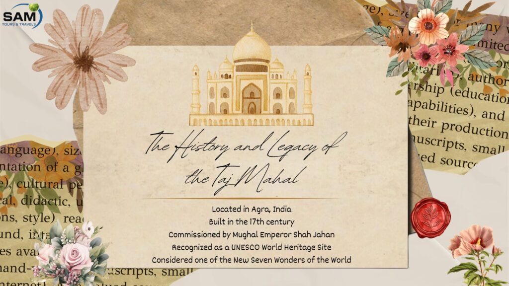 taj mahal story