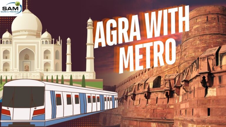 Taj Mahal and Agra Fort Tour by Metro Train