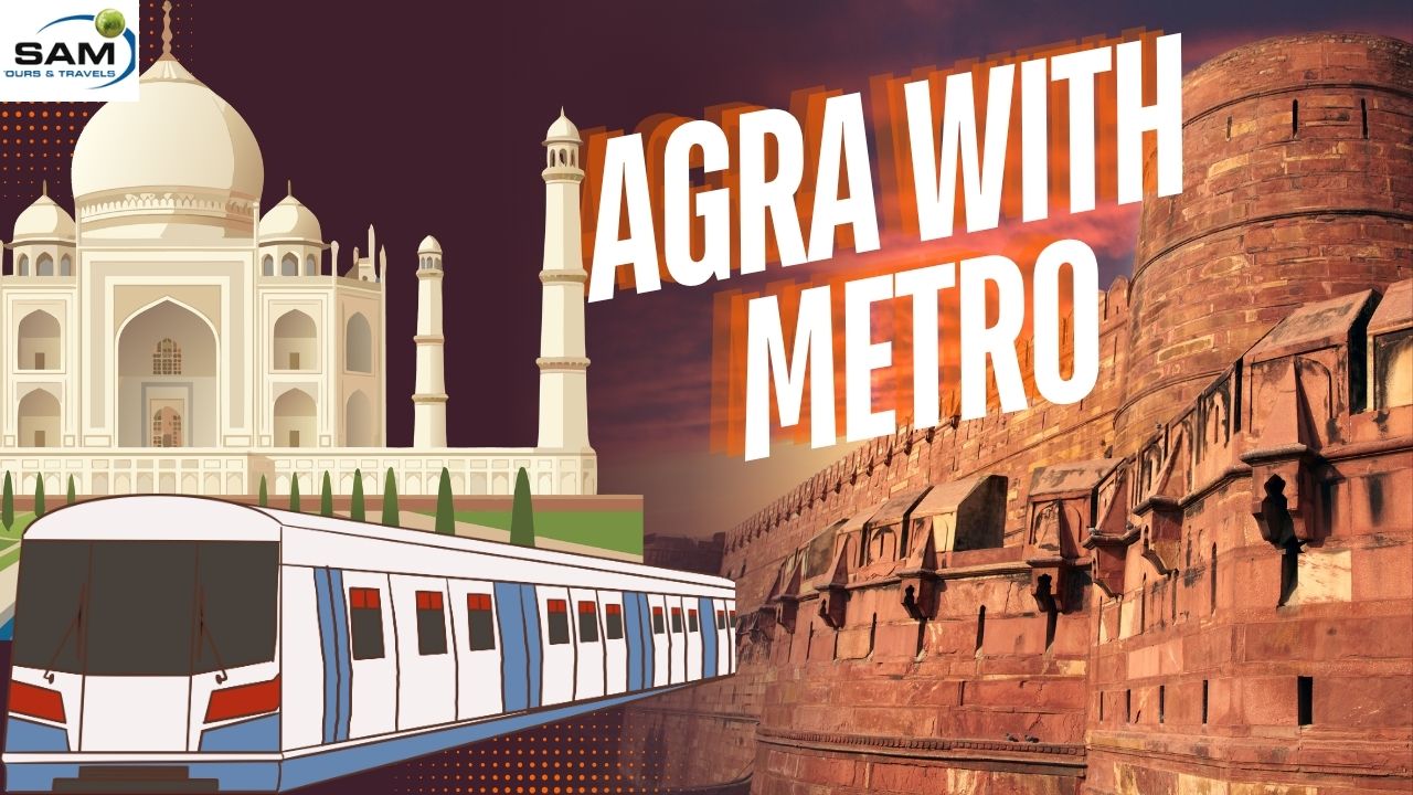 Taj Mahal and Agra Fort Tour by Metro Train
